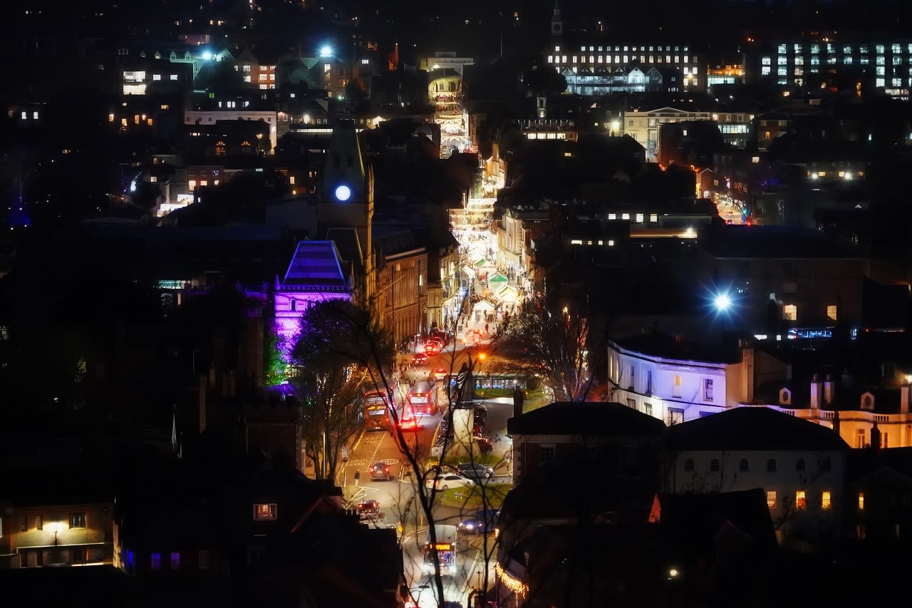 Kerst in Winchester. Foto: Adobe Stock / Peter Sterling