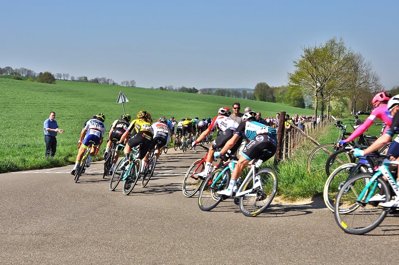 Mooi weer tijdens de Amstel Gold Race van 2019! Foto: Marina Nefkens