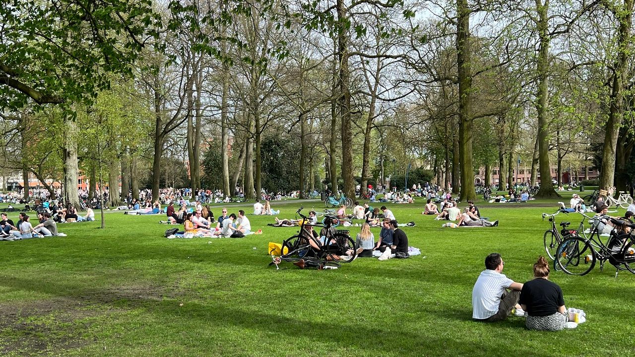 Op 6 april was het zeer warm. Foto: Henk Voermans