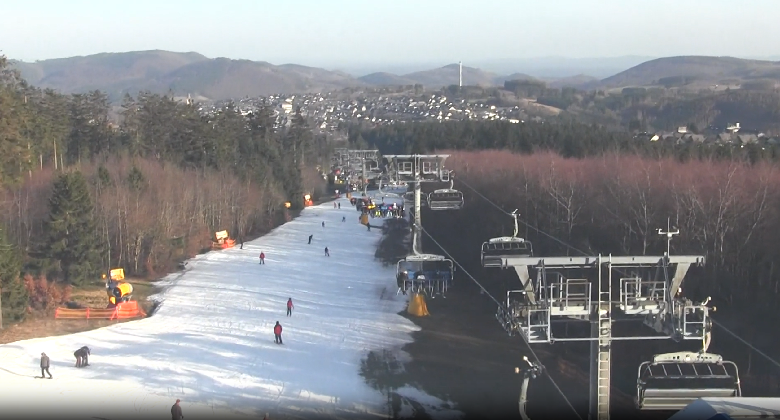 In Winterberg kan nog geskied worden, maar voor hoelang? Bron: feratel