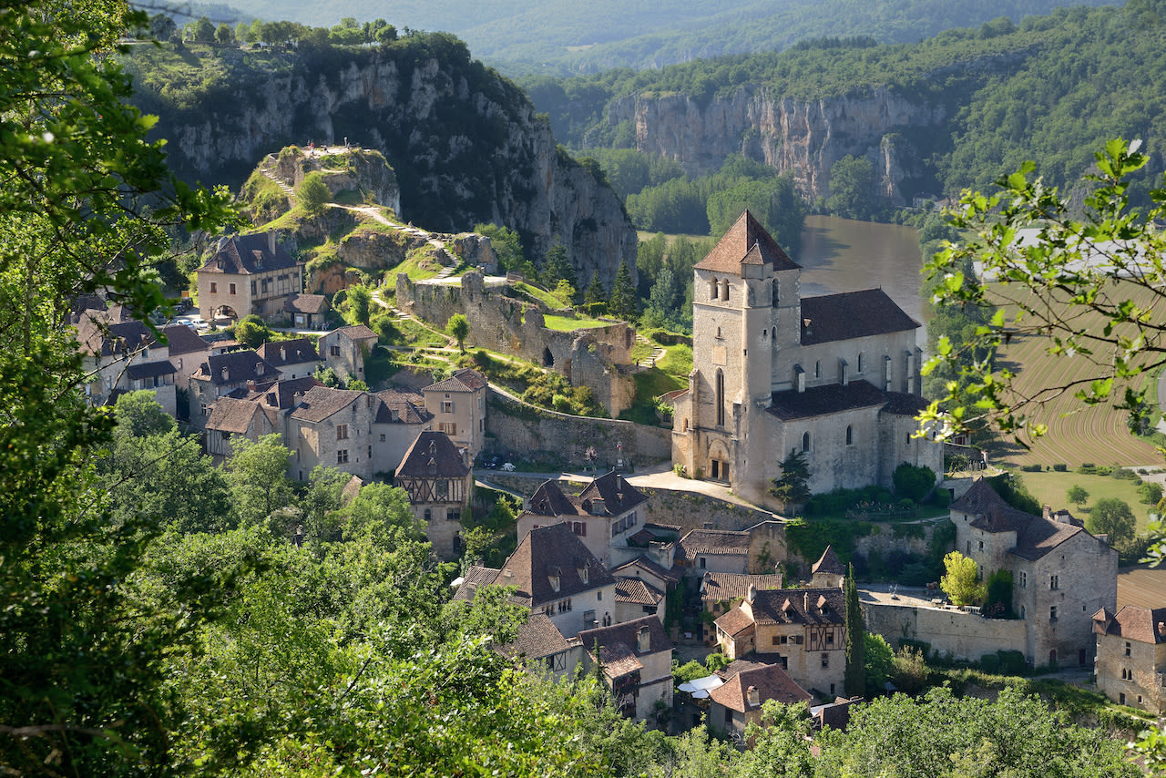 Saint-Cirq-Lapopie, Occitanië. Foto: Adobe Stock / Thieury.