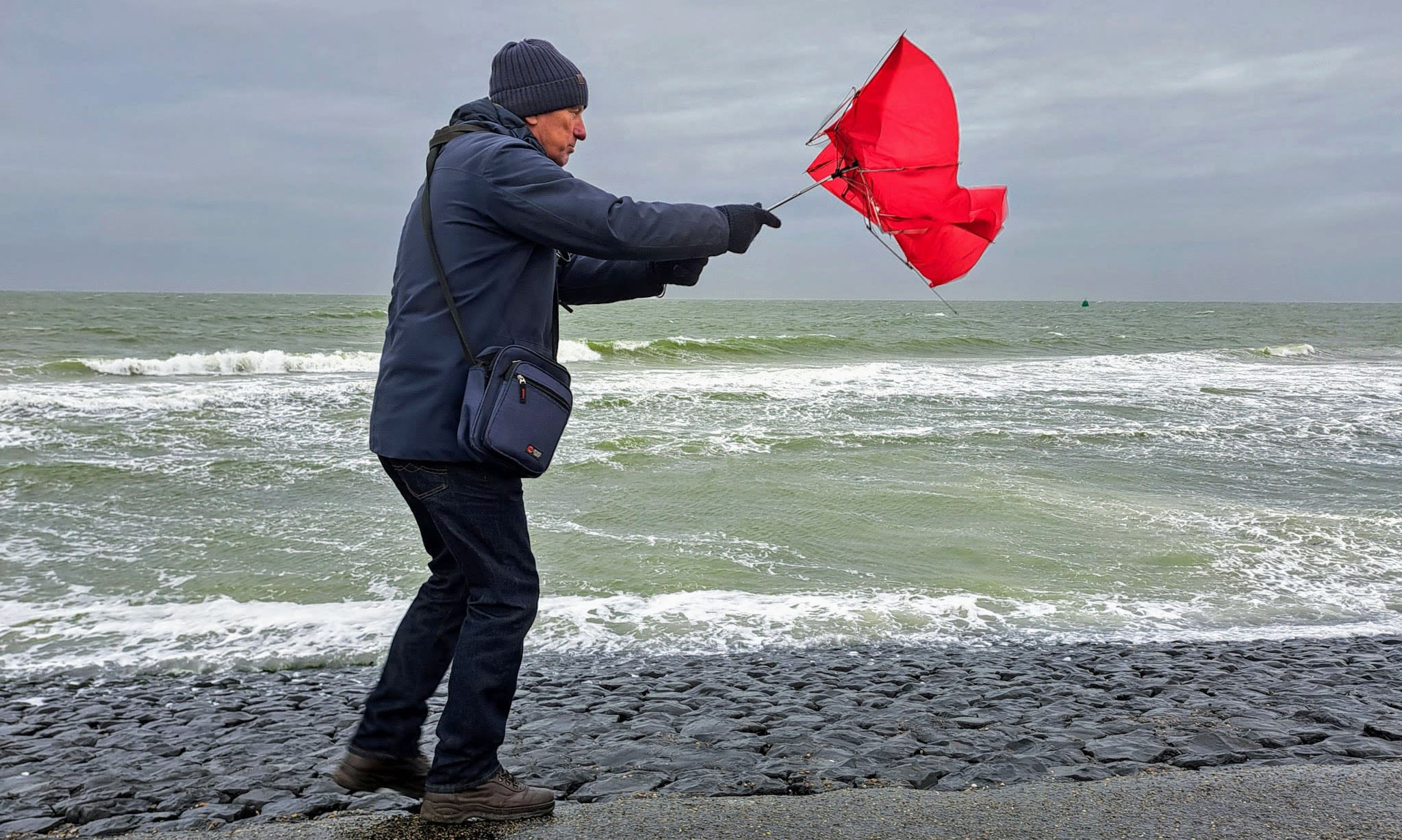 Storm op komst. Foto: Nel van Es.