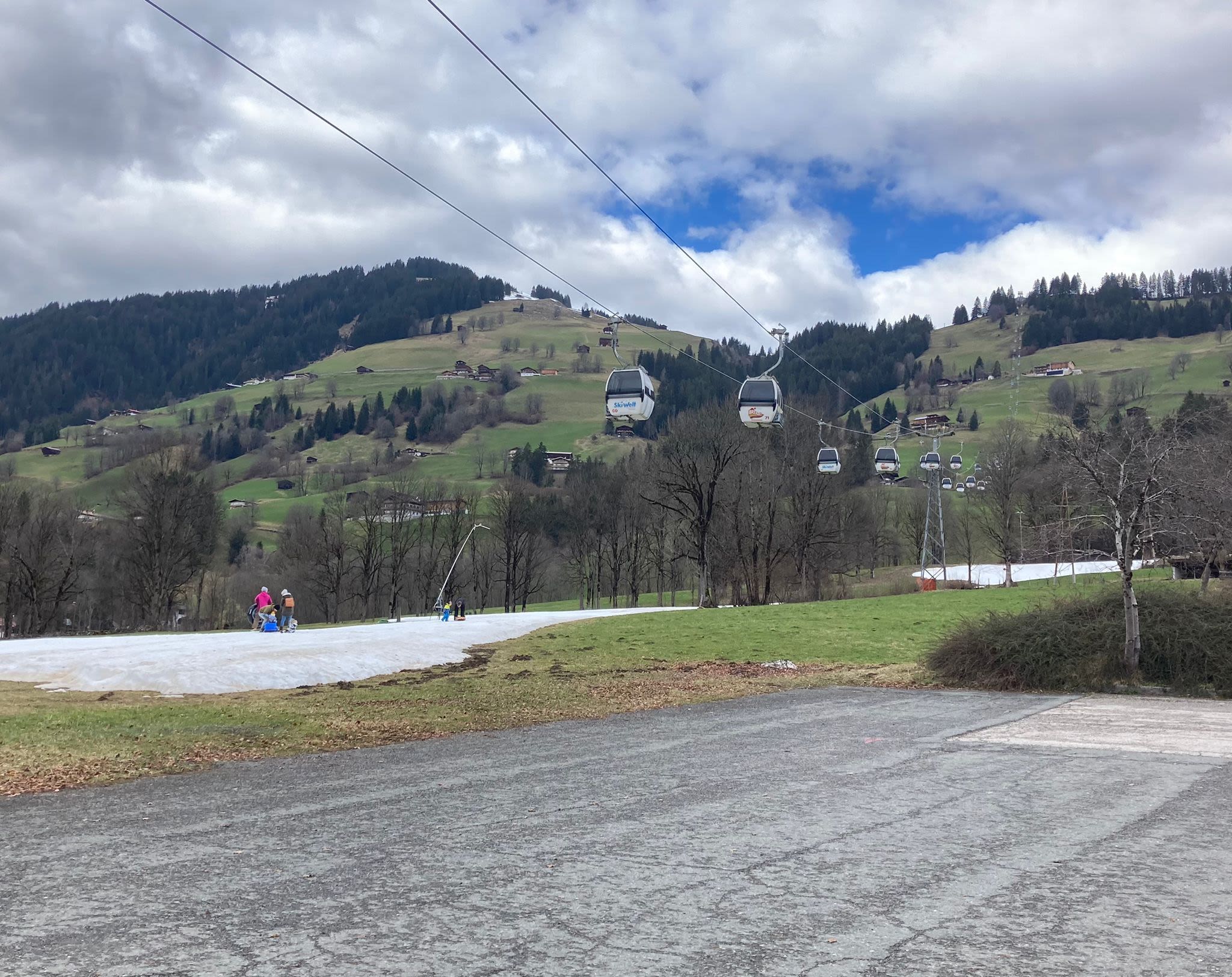 Ook in Brixen is het aanzicht veelal groen. Foto: Ella Meijer