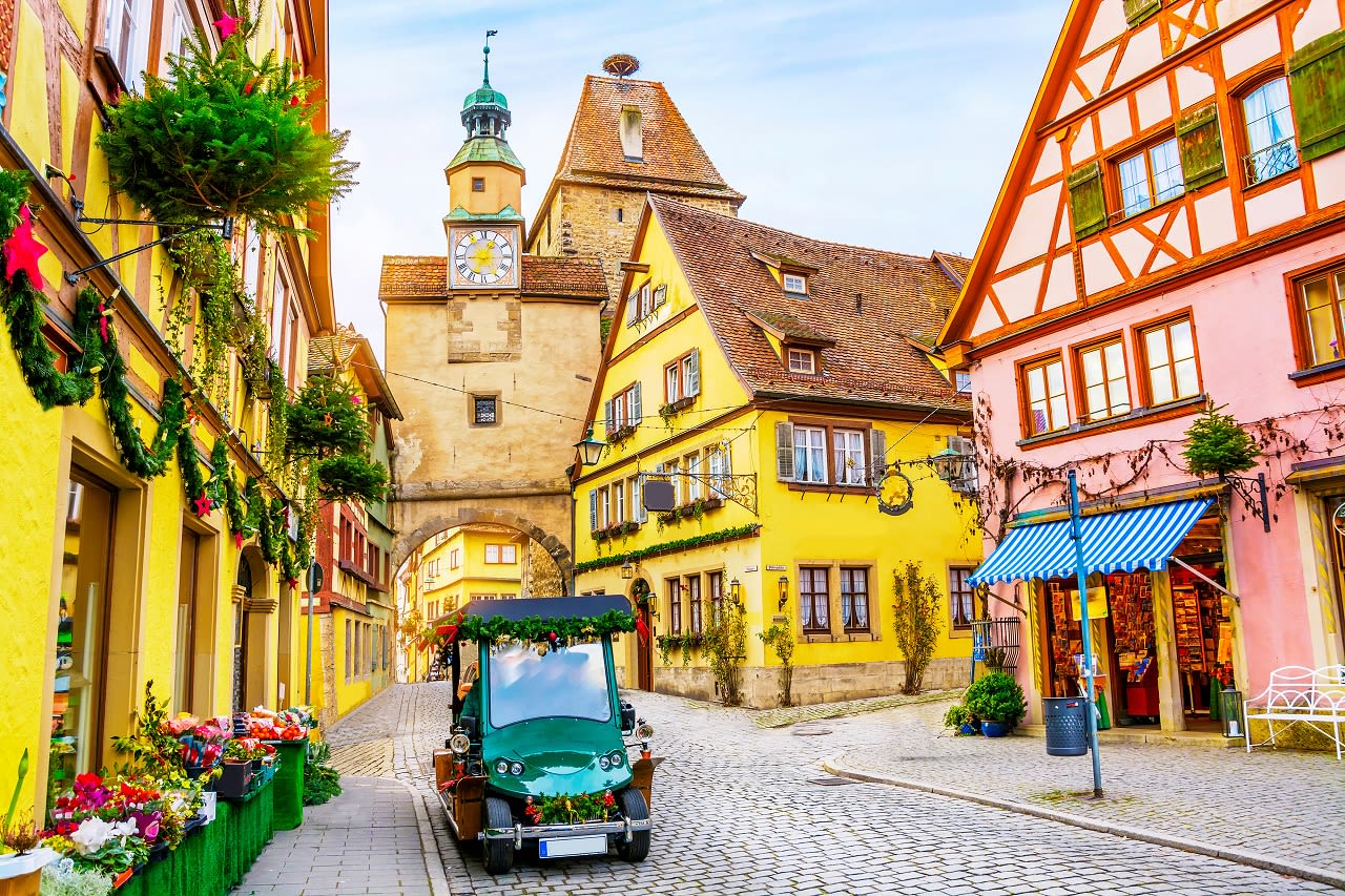 Kerst in Rothenburg ob der Tauber. Foto: Adobe Stock / MarinadeArt