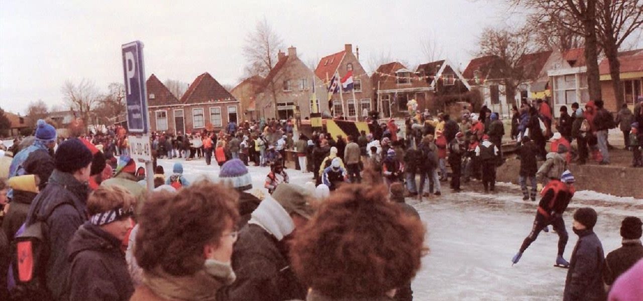 Elfstedentocht 1997. Foto: Theo Albada Jelgersma