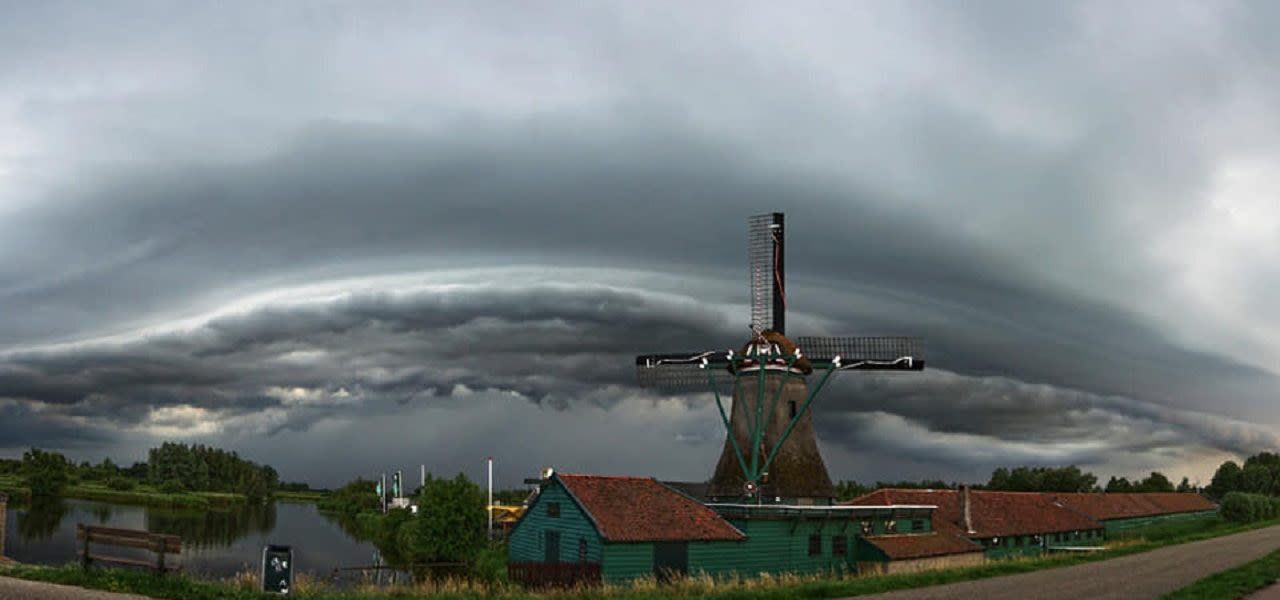 Onweer in juni. Foto: Kees Jak.