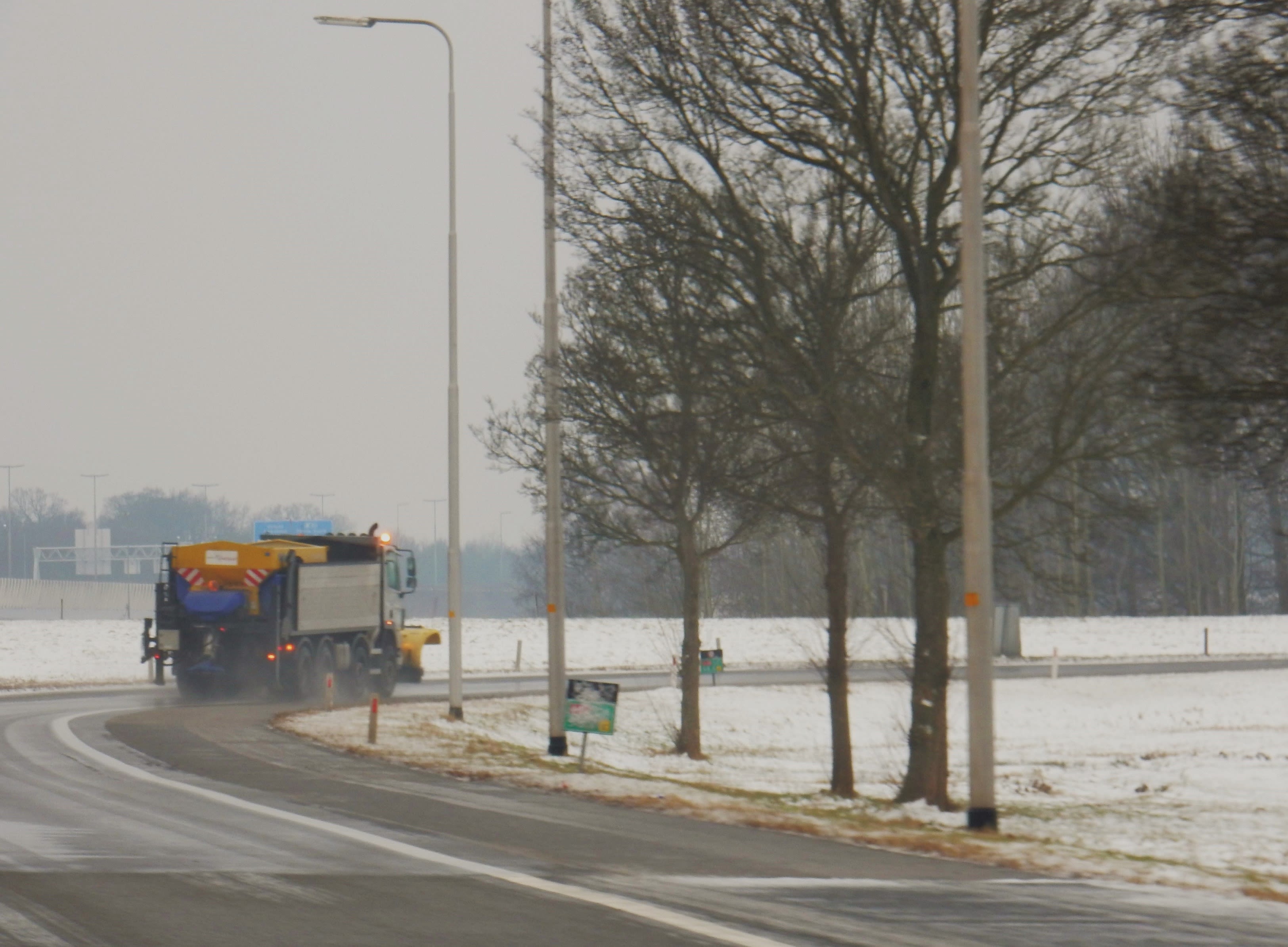 Gladheid in de winter. Foto: Pia Legerstee - de Vries.