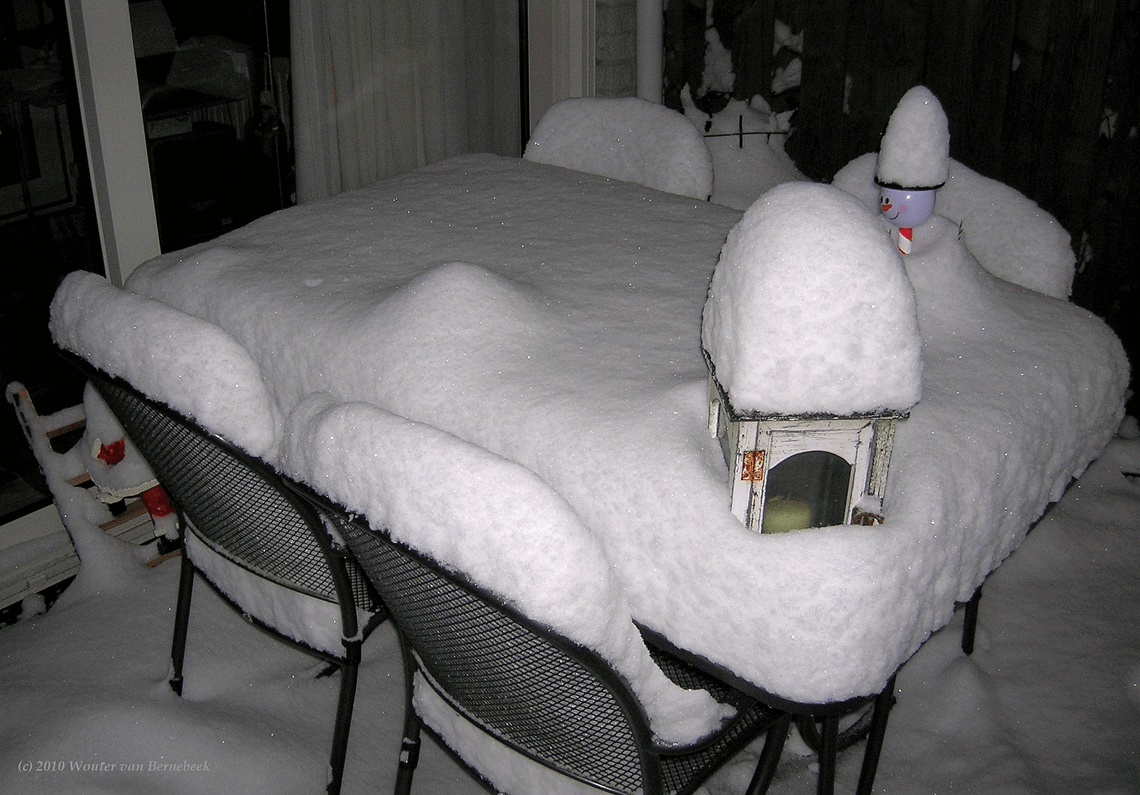 Terugblik: de witte kerst van 2009 en 2010