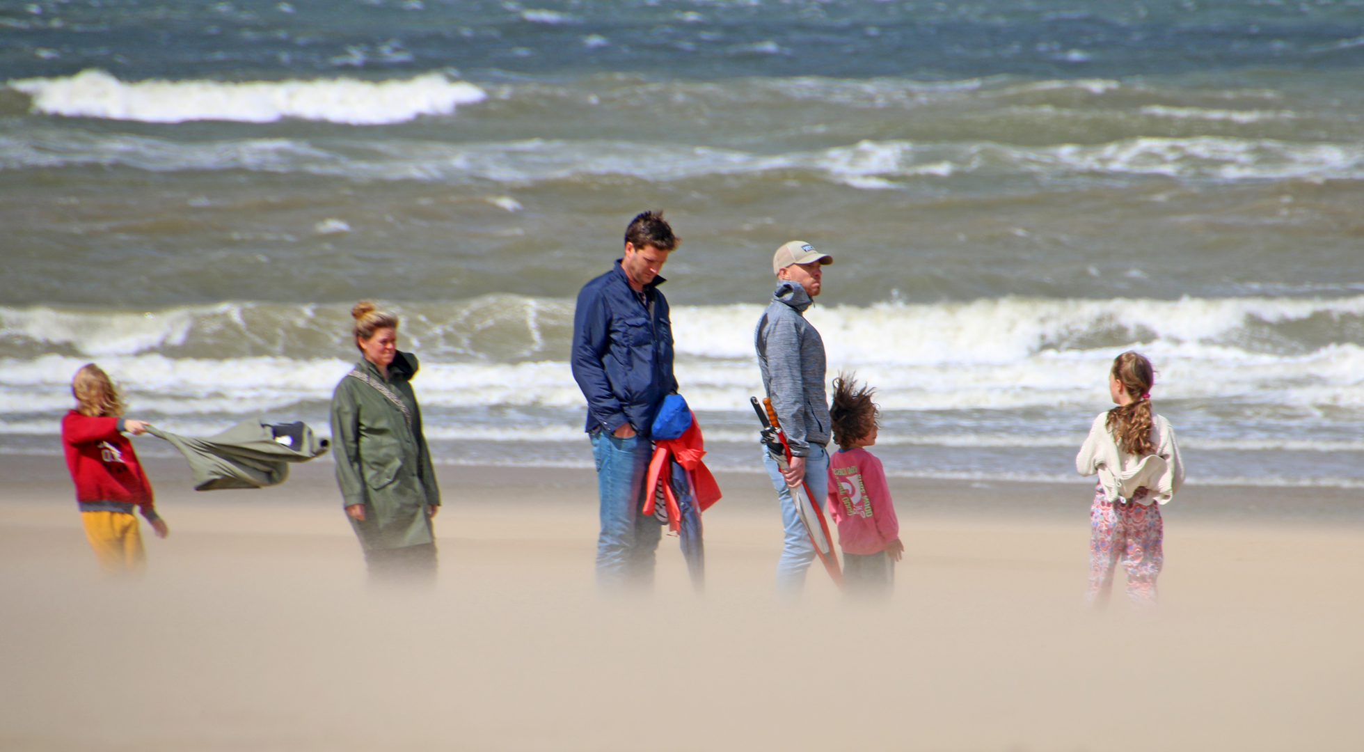 Op de stranden is het afzien! Foto: Gieny Westra