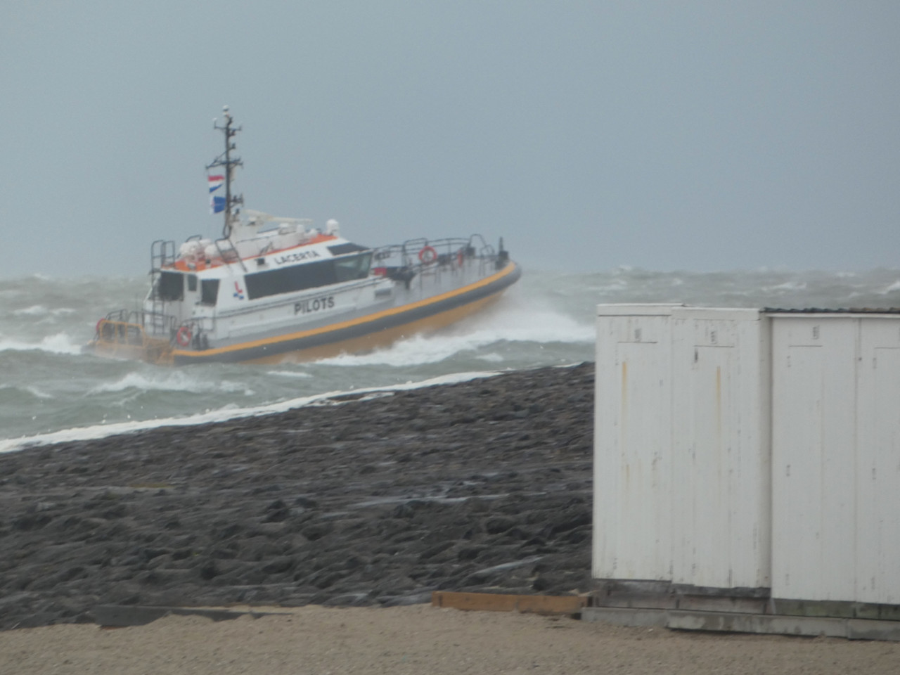 Het is opnieuw tot storm gekomen. Foto: Hanneke Lucasse