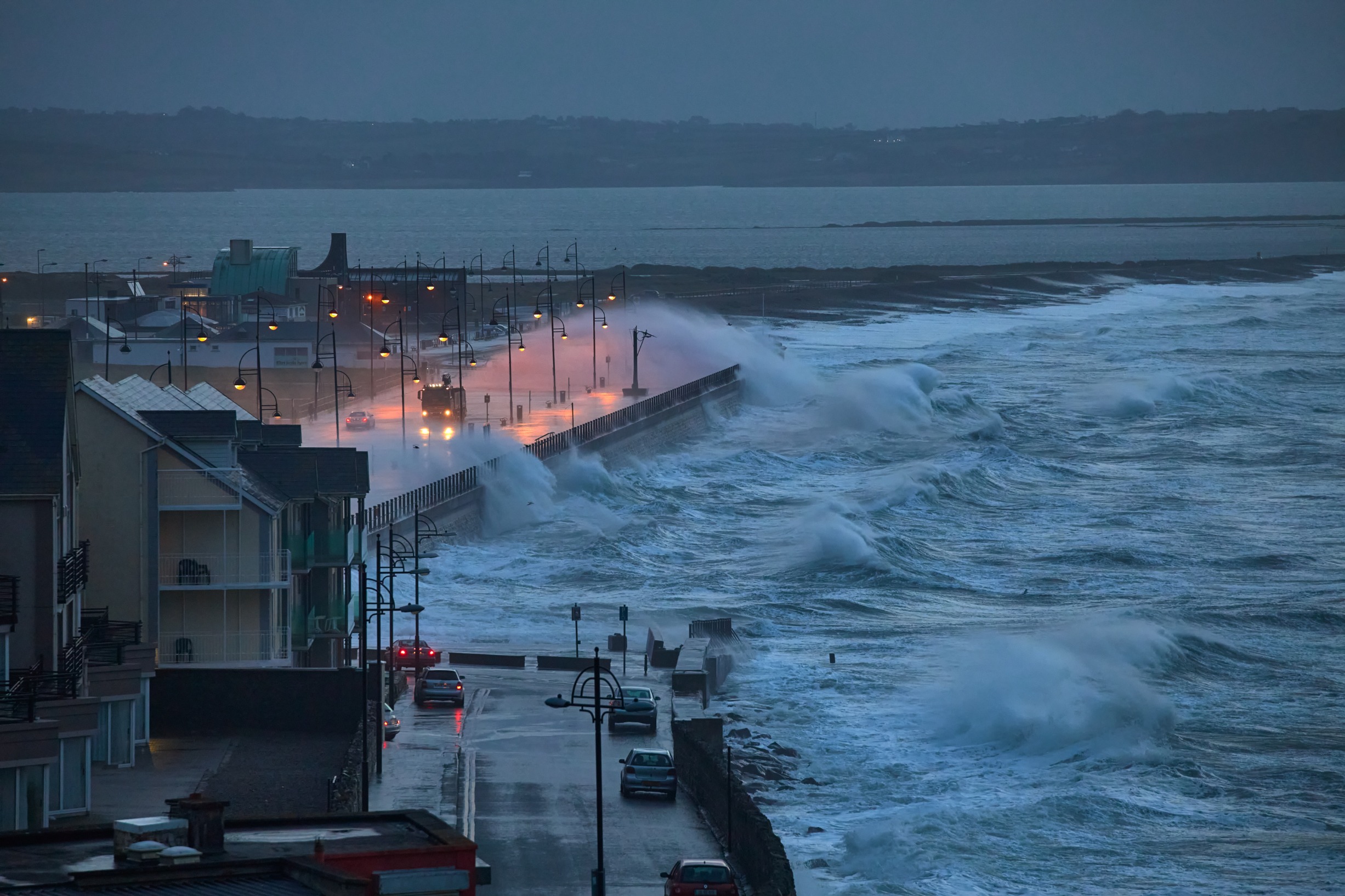 Zeer zware storm op komst in Ierland. Foto: Adobe Stock / JORGE CORCUERA