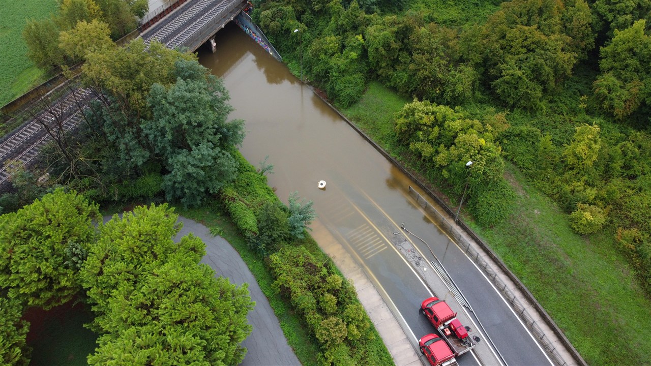 Vrees voor grote overstromingen door hevige regen in Italië