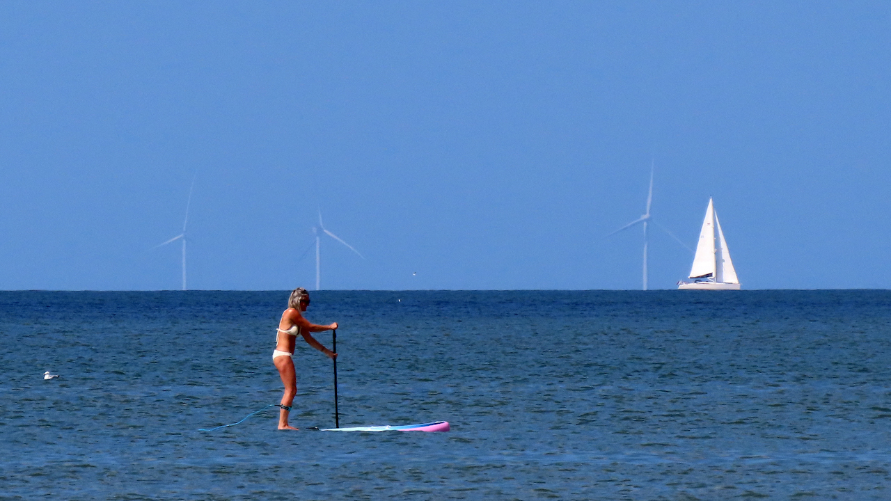 Zeer zonnig in augustus. Foto: Gieny Westra.