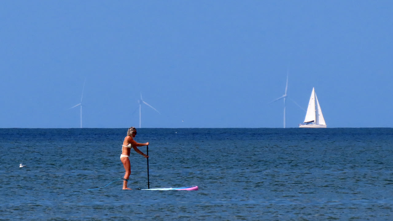 Zeer zonnig in augustus. Foto: Gieny Westra.