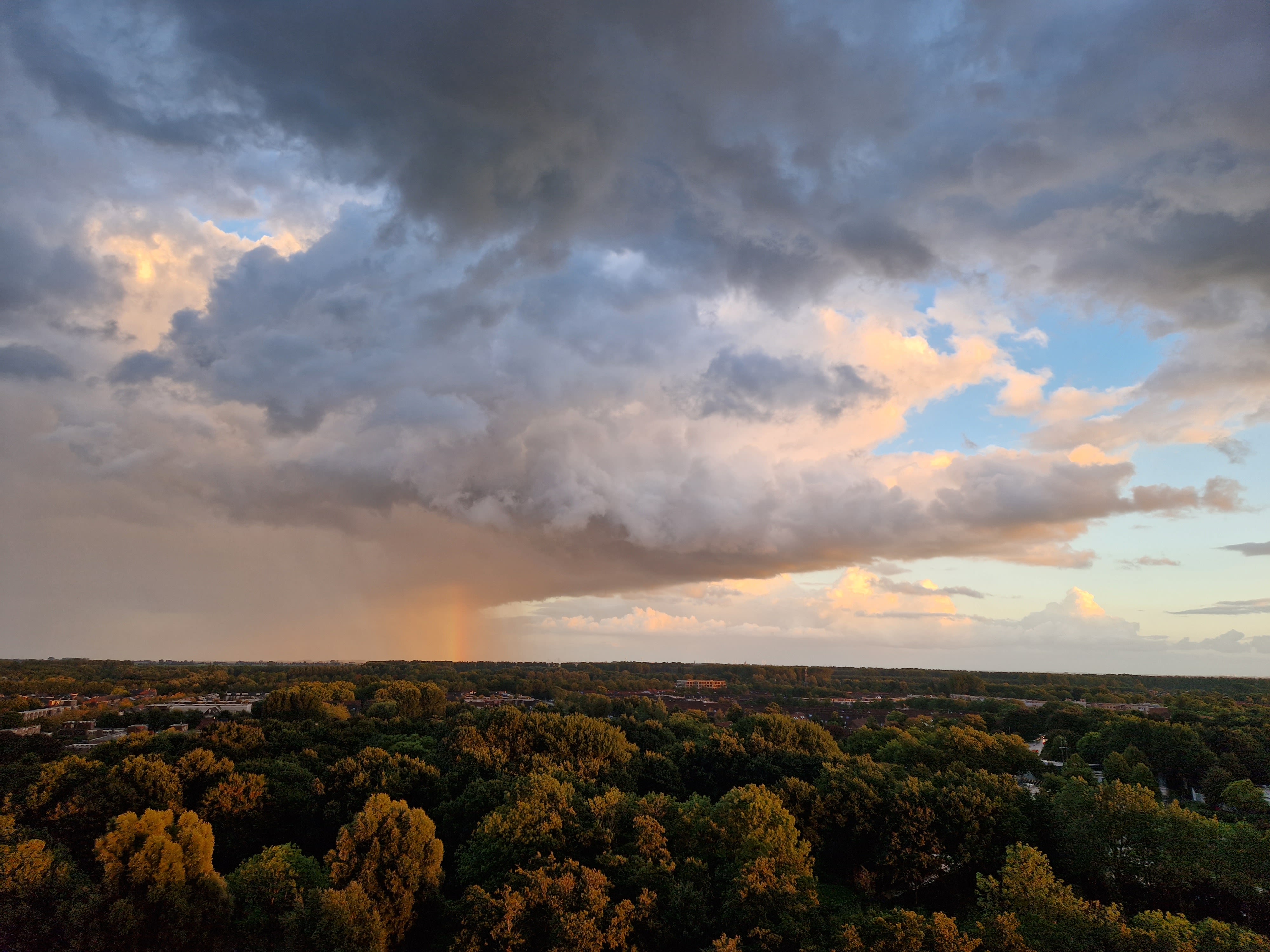 Woensdag is er weer kans op wat regen. Foto: Marjolein Eijben