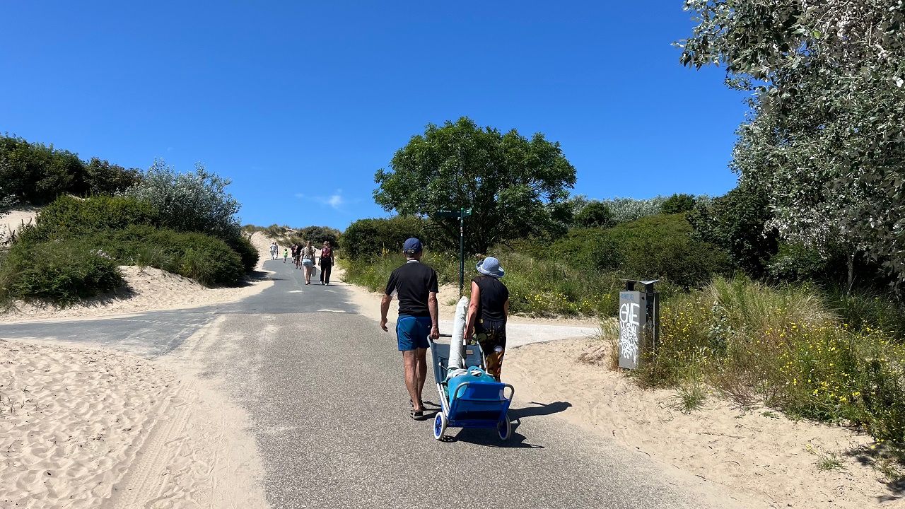 Er waren deze maand ook fraaie stranddagen. Foto: Maddy