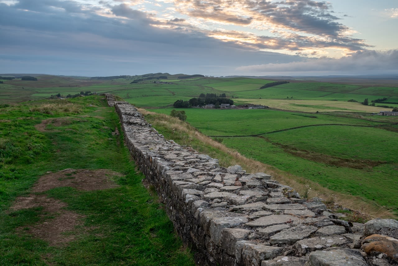 Muur van Hadrianus, Engeland