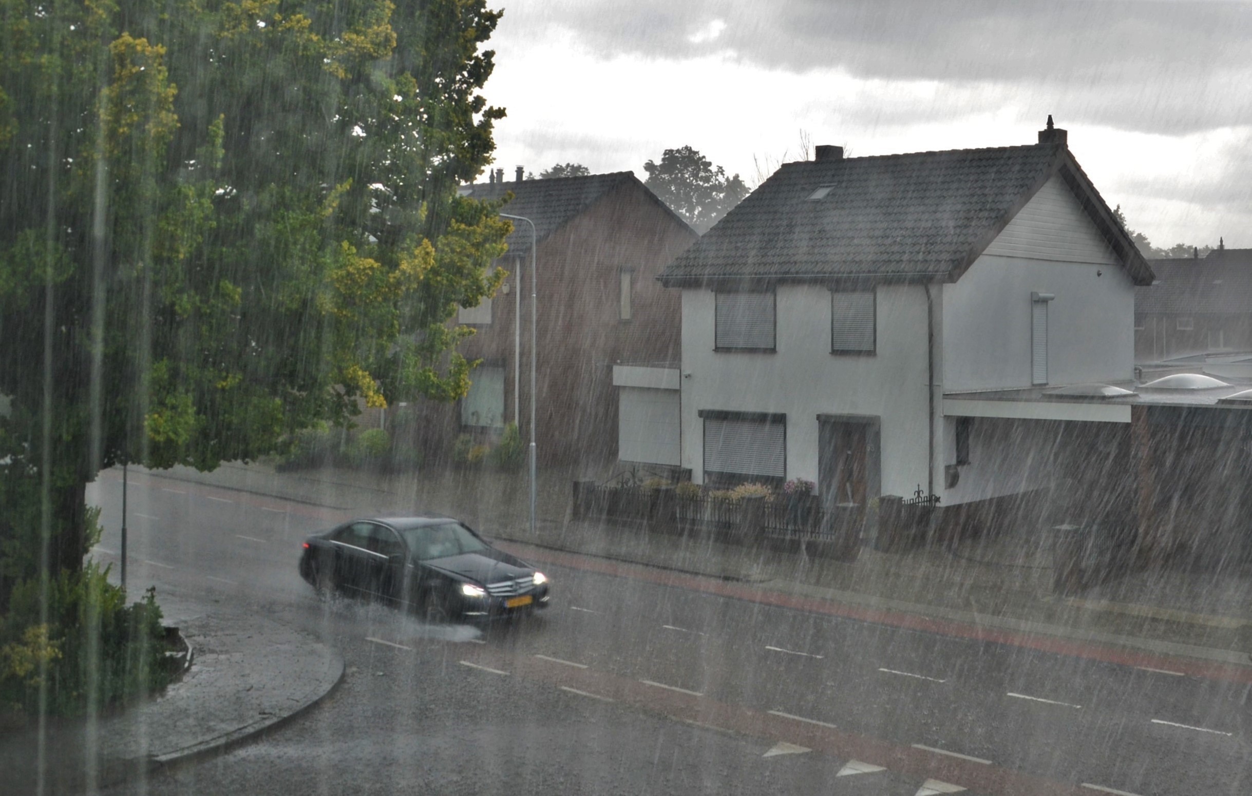 wateroverlast Limburg
Foto: Jan Boneschansker