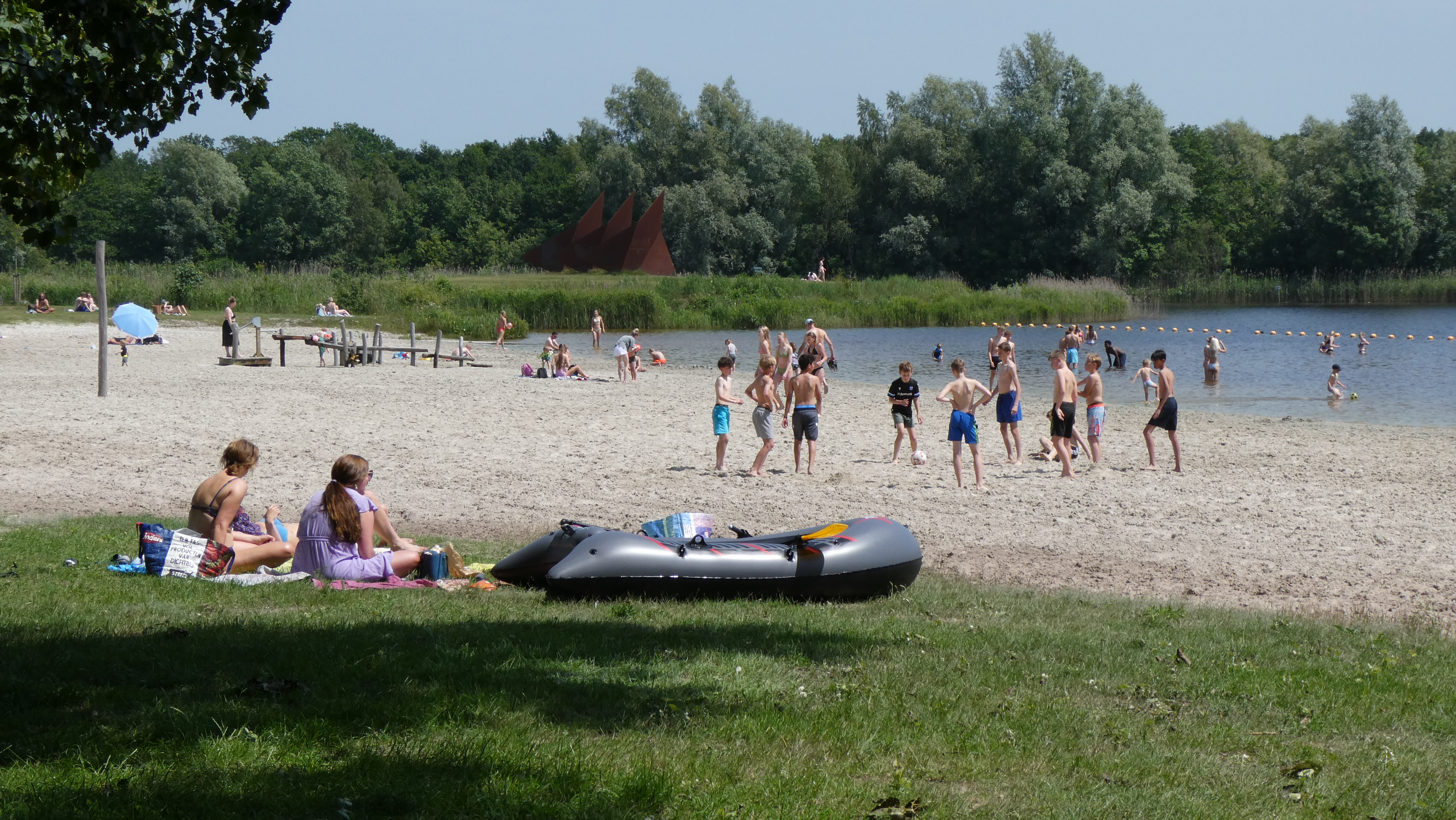 Het wordt deze week opnieuw zomers warm. Foto: Albert Thibaudier