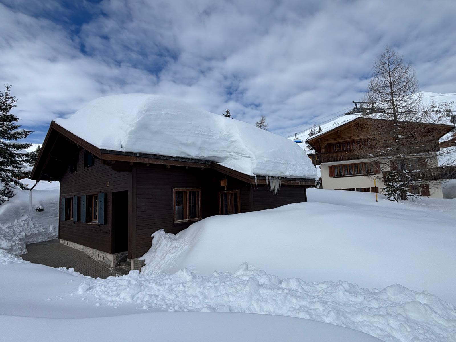 Dik pak sneeuw in Adelboden. Foto: Floris Lafeber