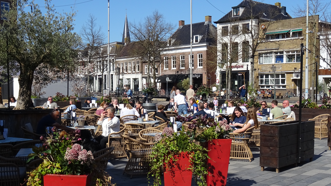 Terrasweer in de vroege lente. Foto: Albert Thibaudier