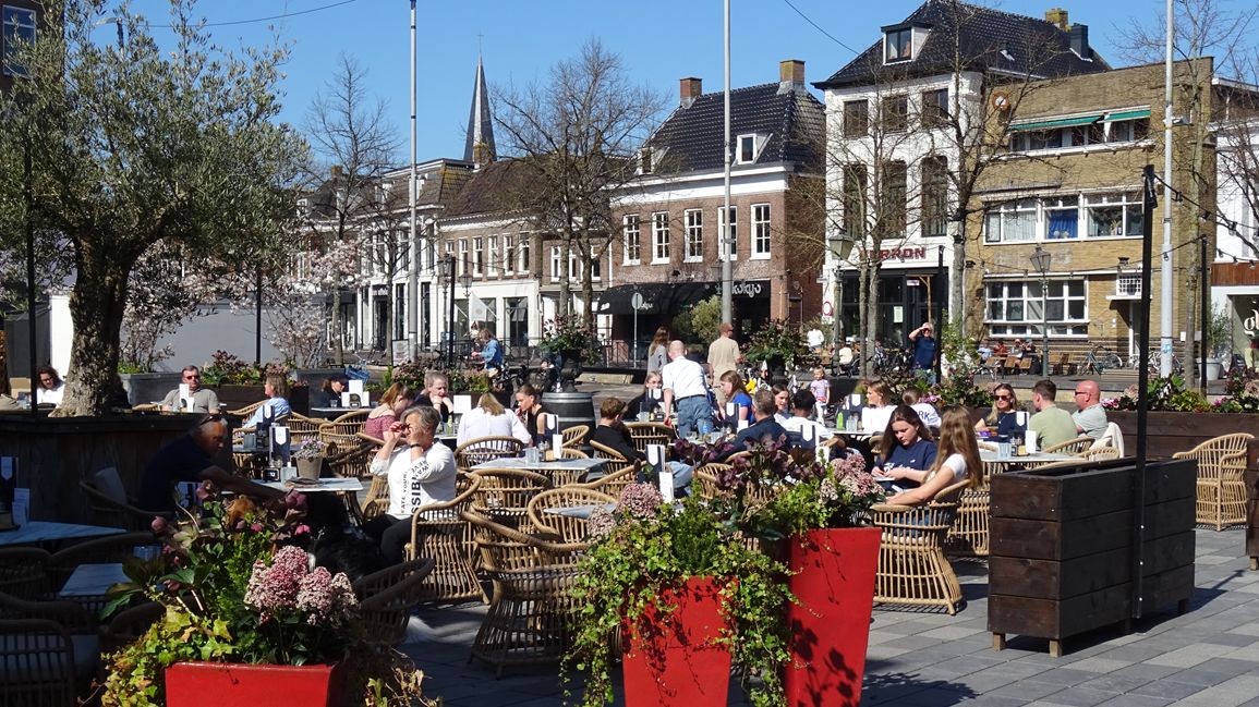 Terrasweer in de vroege lente. Foto: Albert Thibaudier
