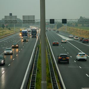 Dit is de invloed van het weer op het verkeer