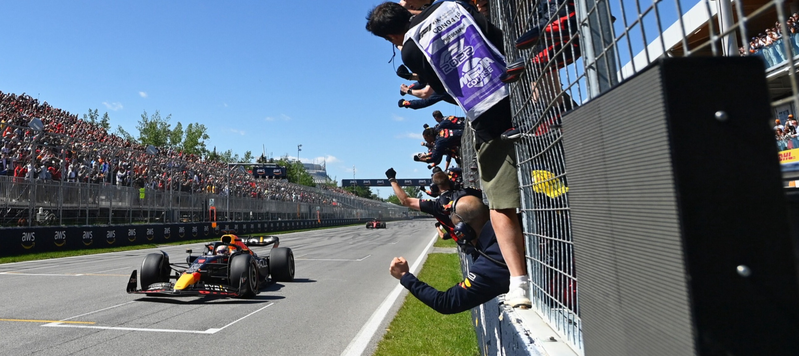 Max verstappen won de GP van Canada in 2024. Foto: (Redbullcontentpool/Dan Mullan/Getty Images)