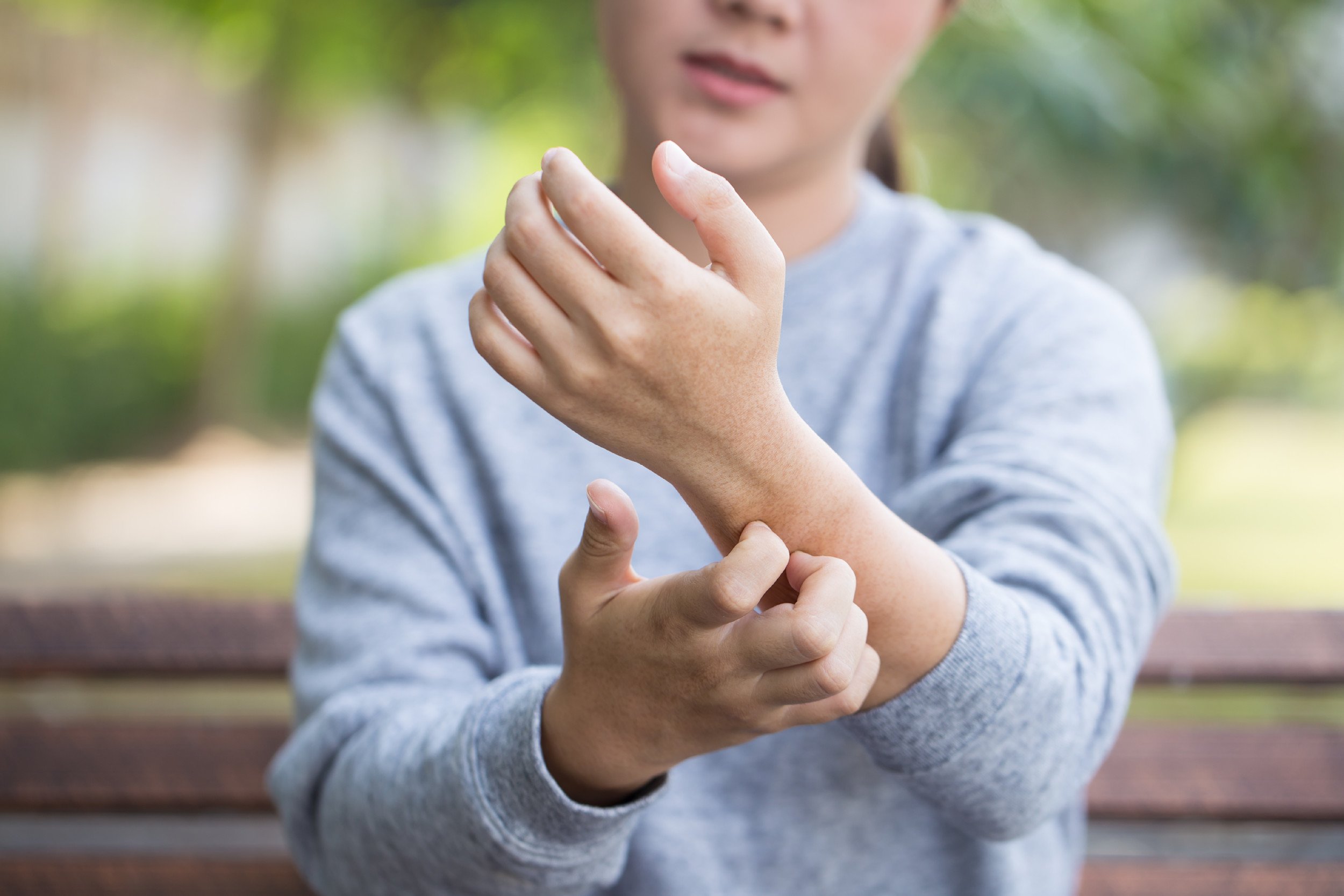 Bij dit weer heb je het meeste last van een droge huid en eczeem