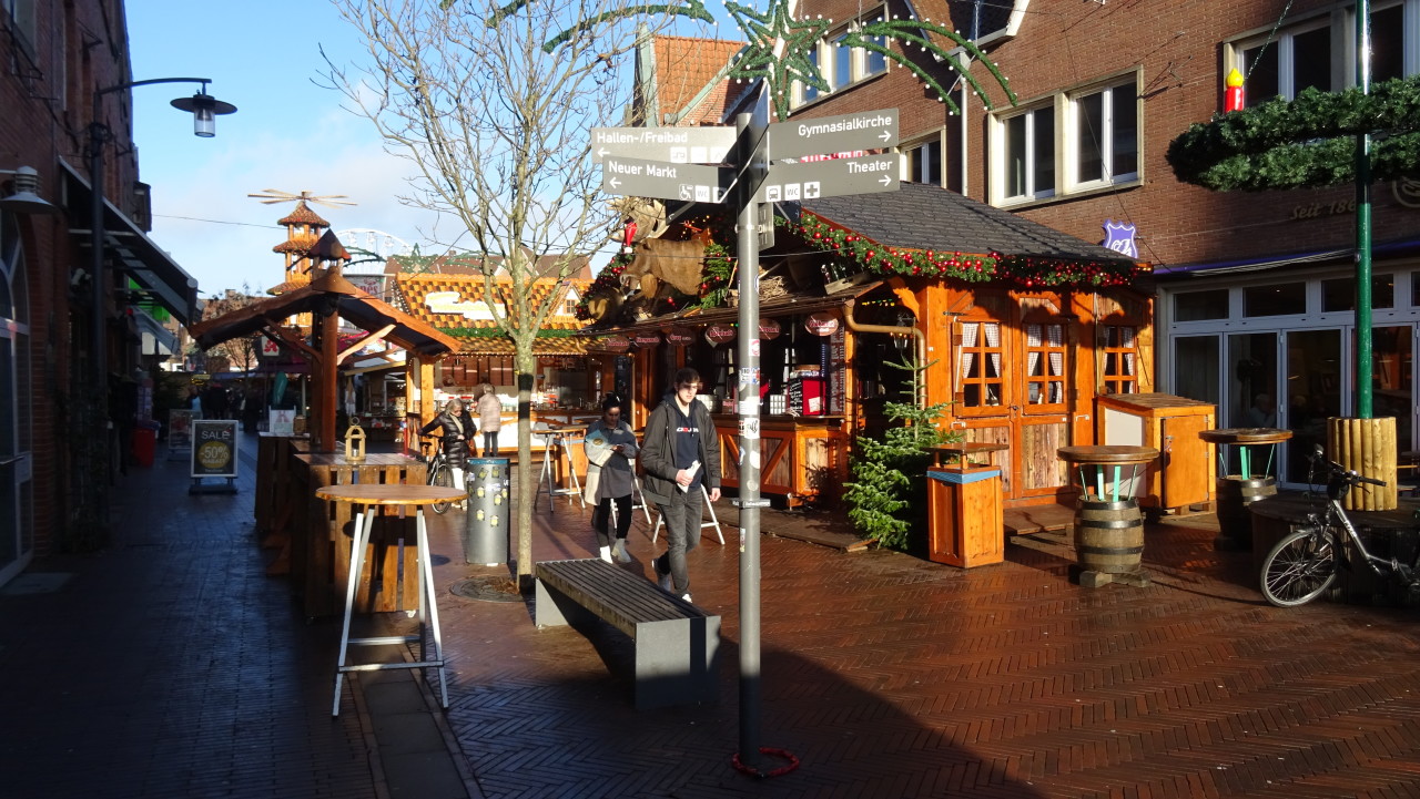 Op tweede kerstdag was er wat ruimte voor de zon. Foto: Albert Thibaudier.