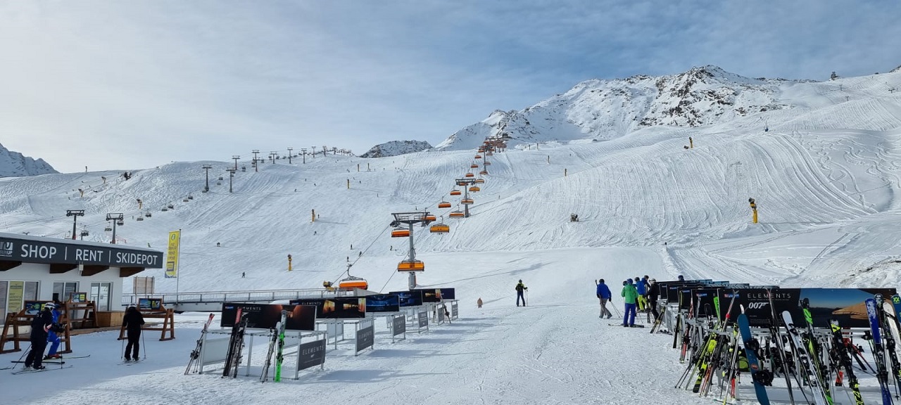 Sneeuw in de Alpen. Foto: Jeroen Elferink-Ruijsch.