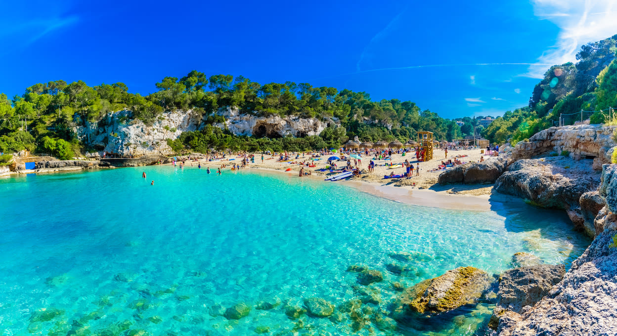 Voor de strandliefhebbers is het op de Balearen goed toeven, foto: AdobeStock / cristianbalate