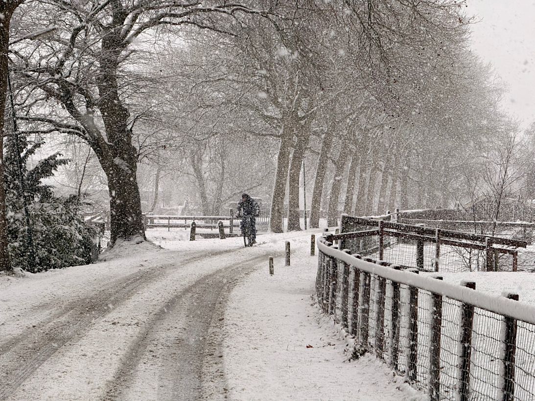 Ook na het weekend is dagelijks kans op verse sneeuw. Foto: Lotte van Woudenberg