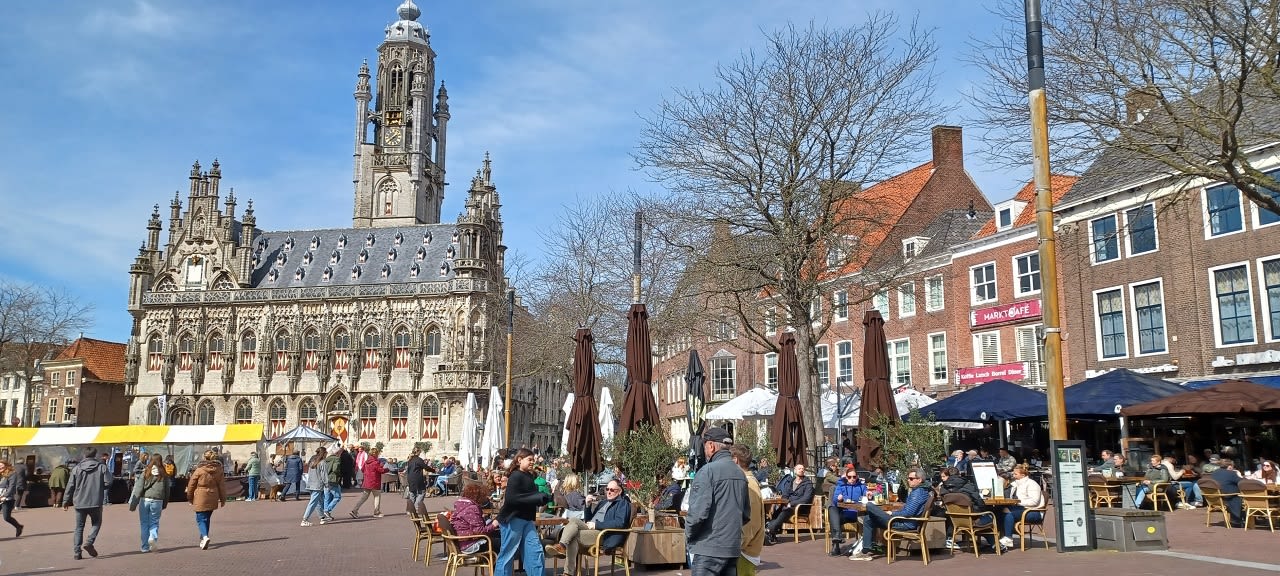 Zondag het terras op? Foto: Anne-Marie van Iersel