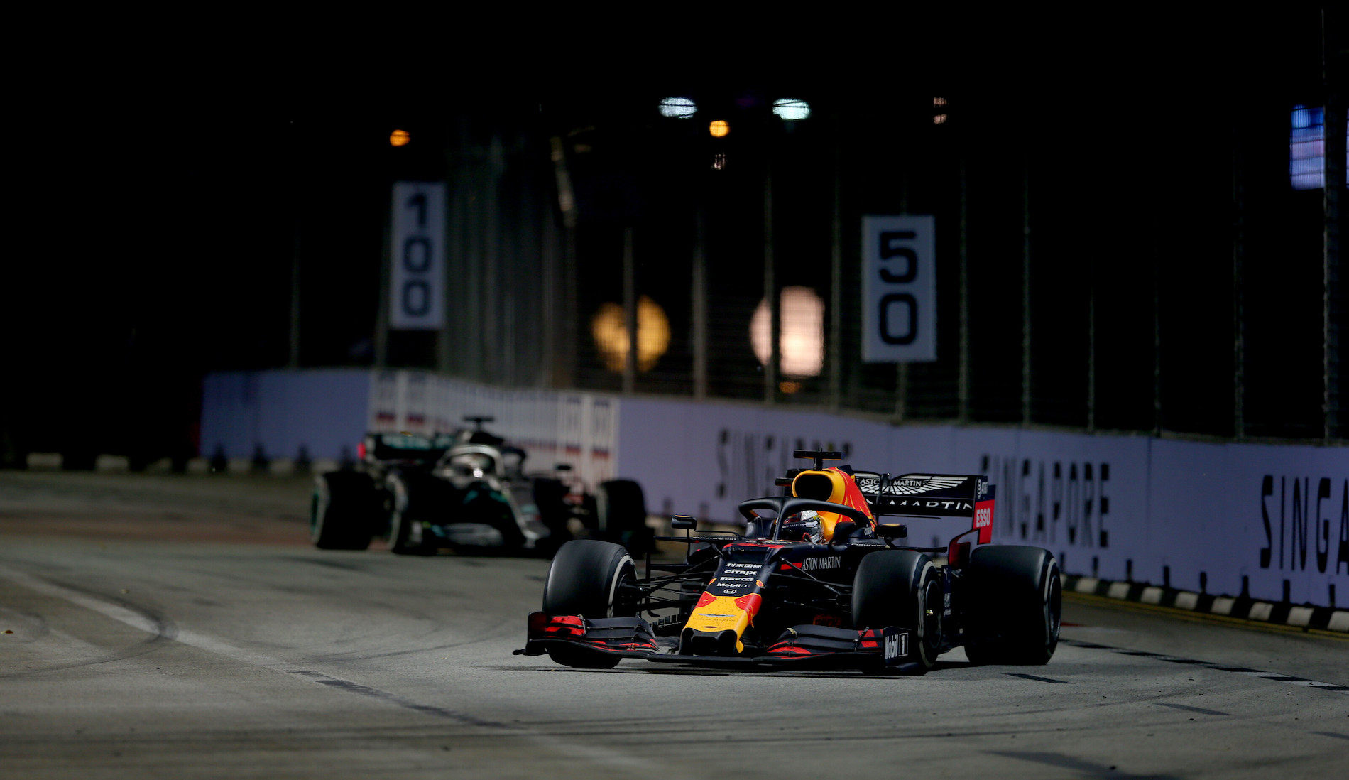 GP van Singapore in 2019. Foto: Charles Coates/Getty Images, via redbullcontentpool.com