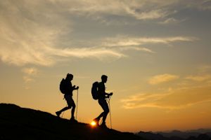 Wandelen in de bergen: afdalen doe je zo