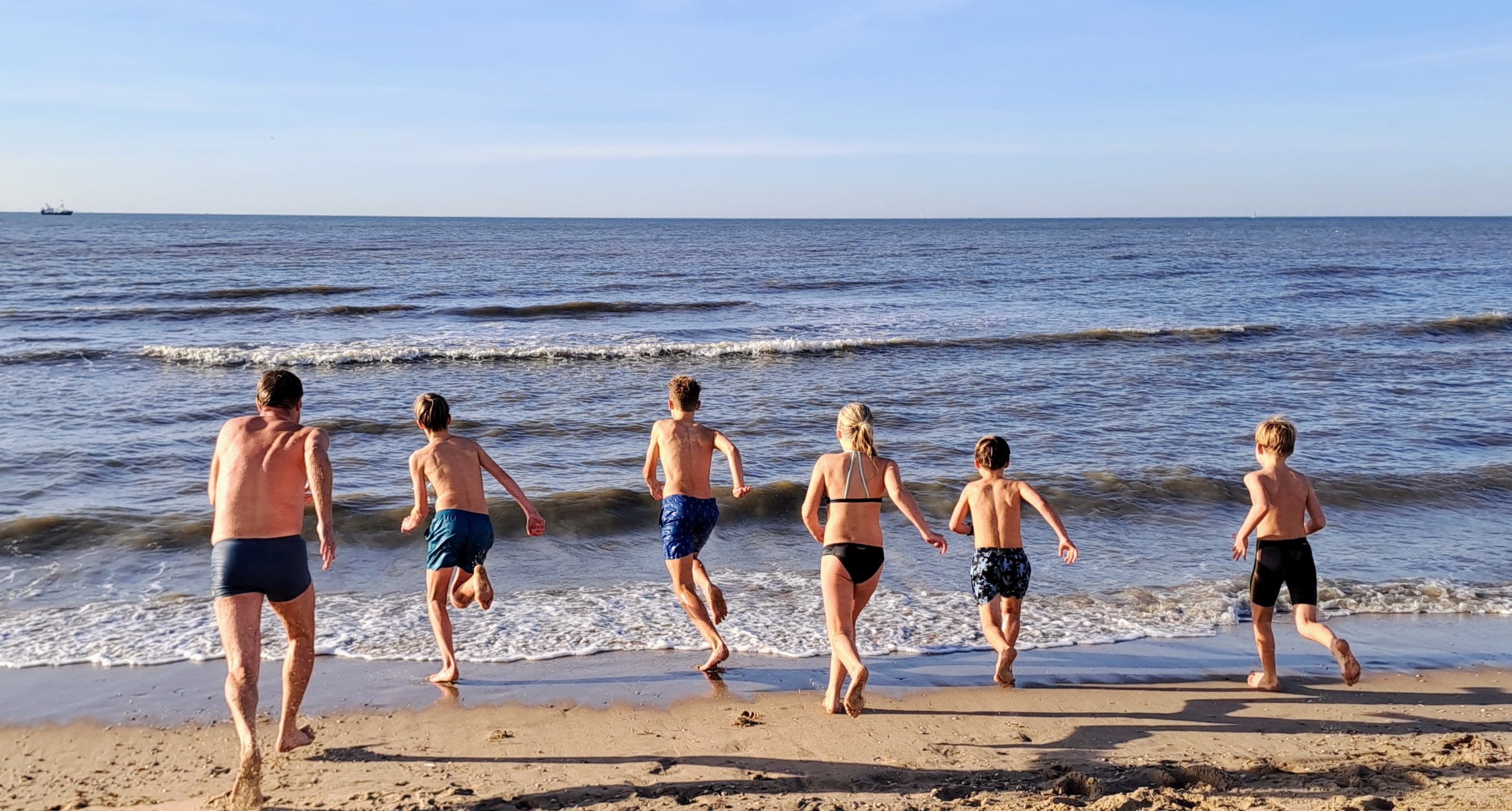 Zon en strandweer op komst. Foto: Janne Marie van Oosten