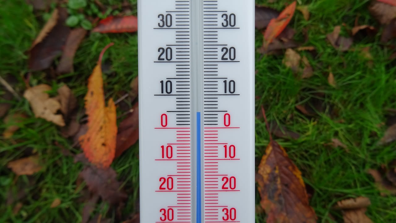 De temperatuur bleef vandaag overal onder de 10 graden. Foto: Albert Thibaudier