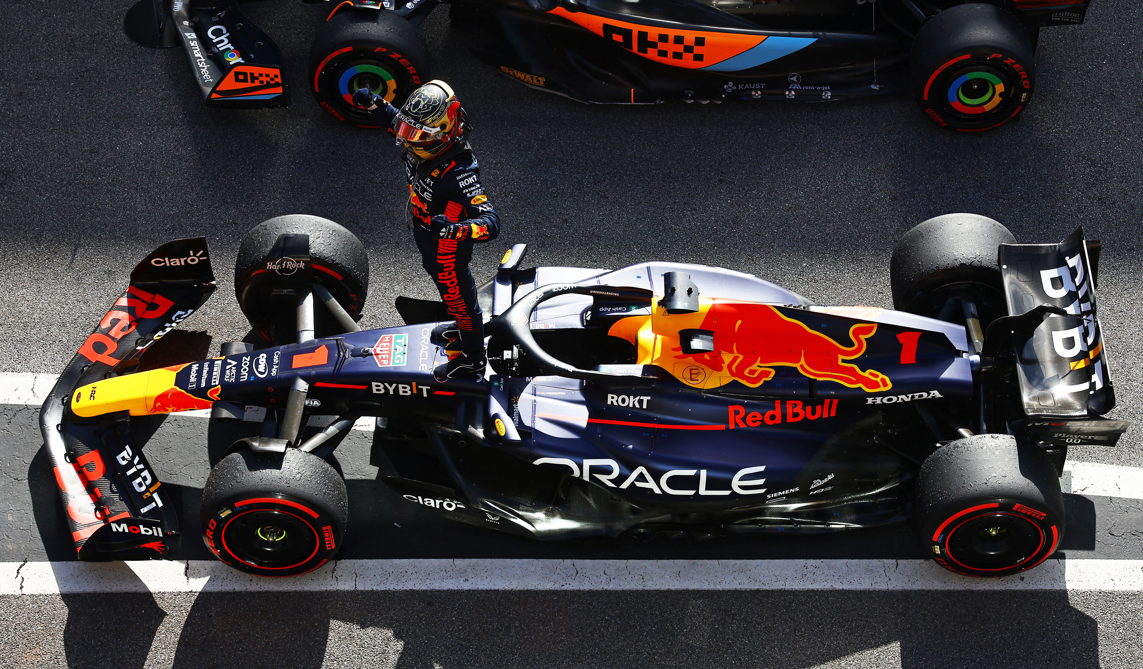 Gaat Max Verstappen voor zijn 18e winst? Foto: Redbullcontentpool / Mark Thompson/ Getty Images