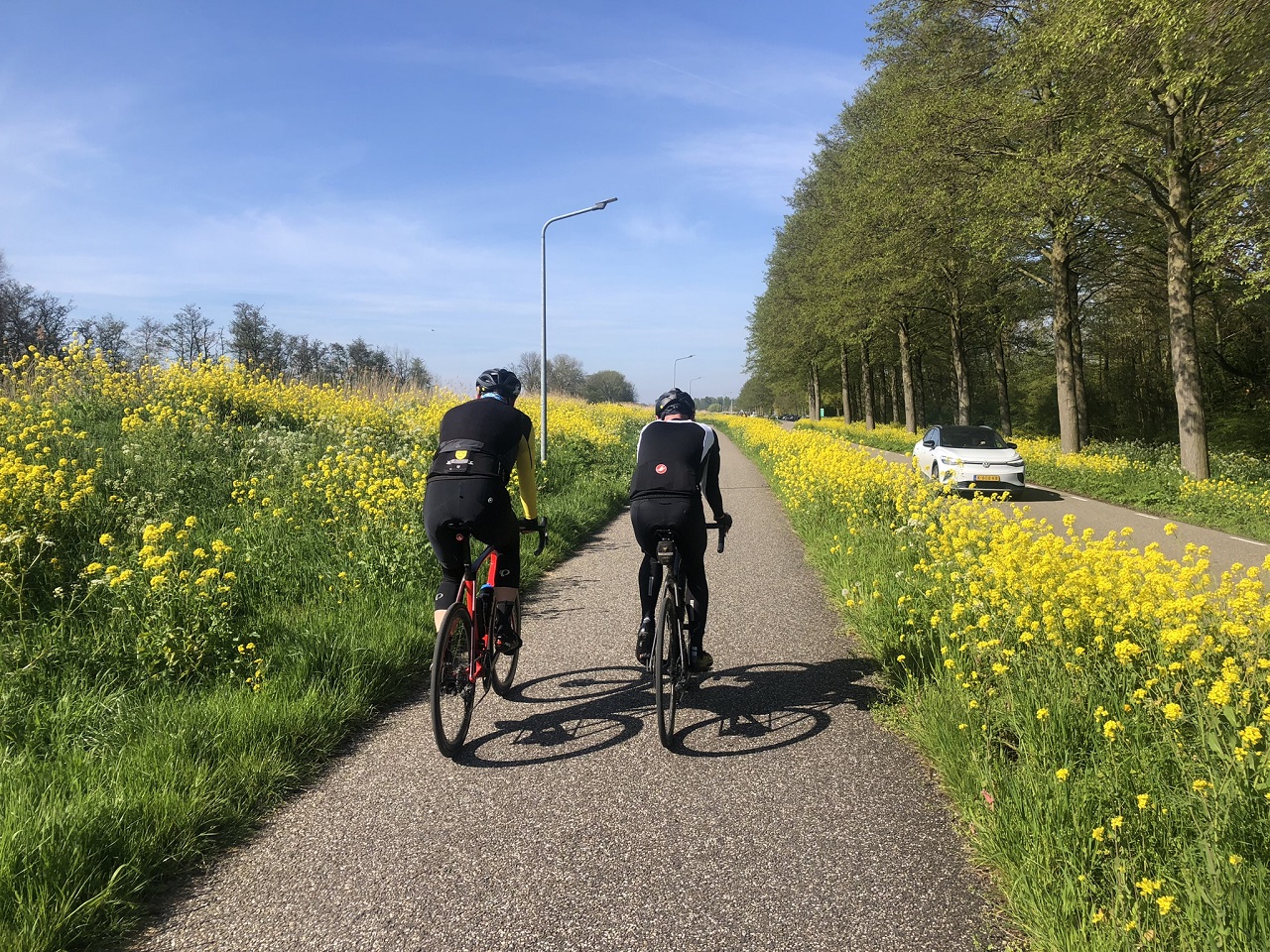 Het is een warme aprildag. Foto: Jolanda Bakker
