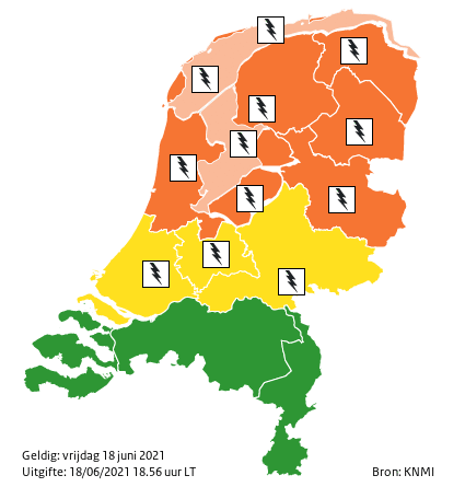 waarschuwing land 0 new