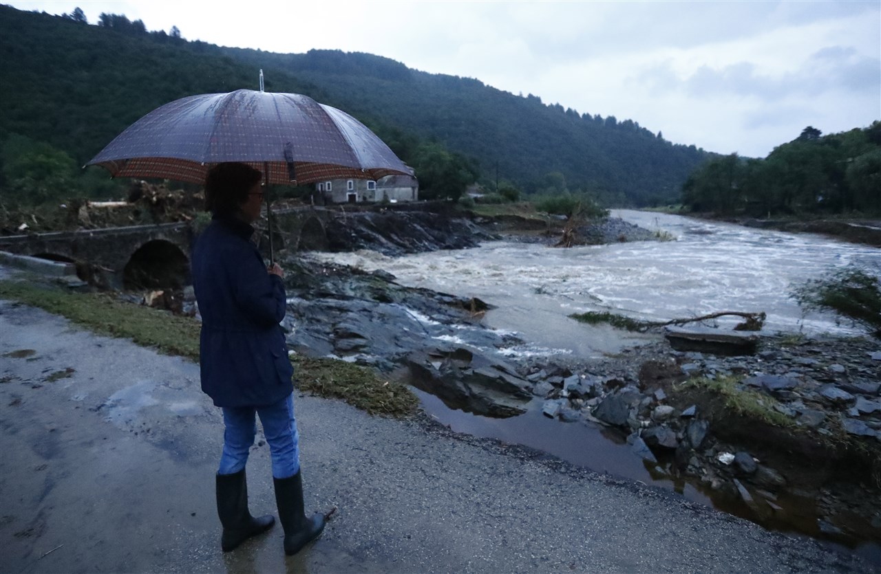 Noodweer op Corsica en in Noord-Italië