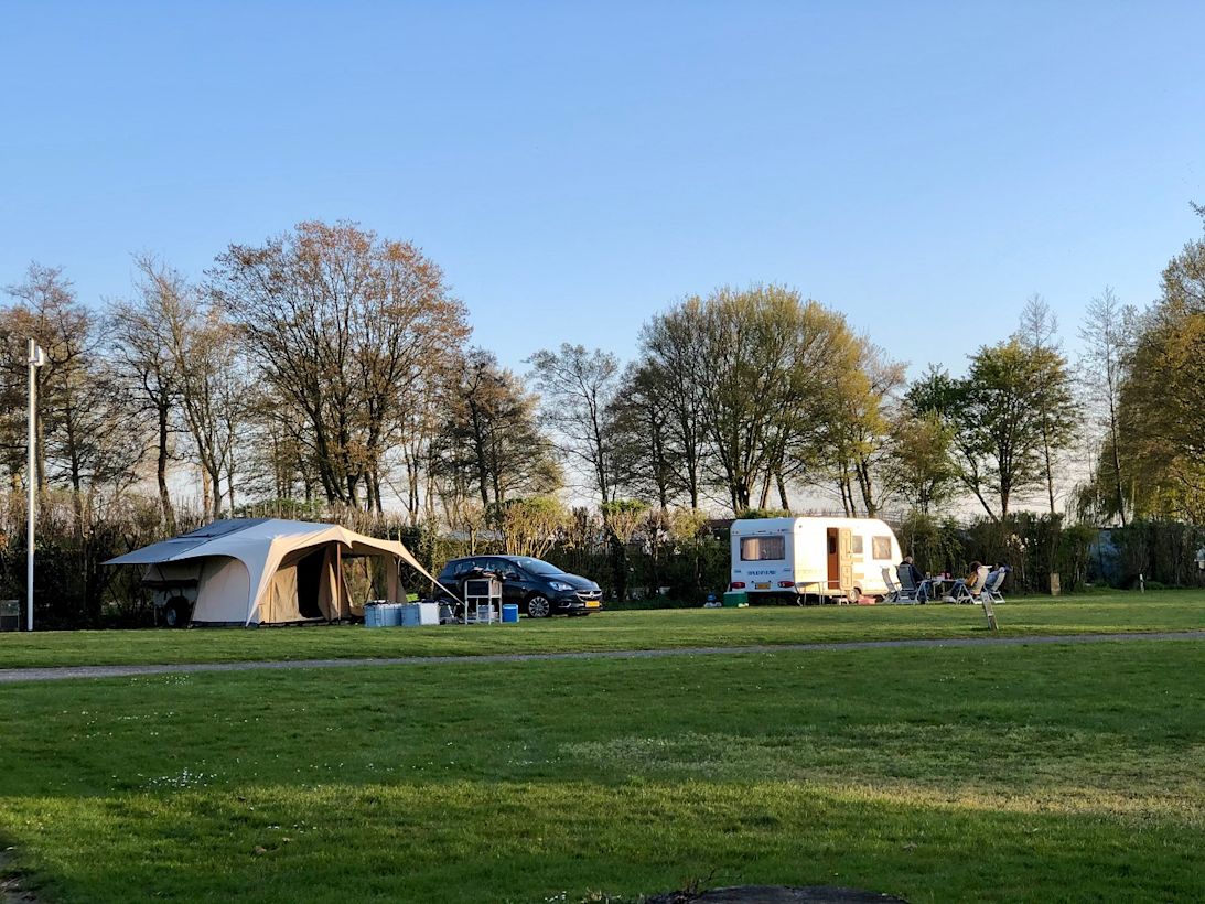 Camping, meivakantie, vakantie in eigen land. Foto: Jolanda Bakker