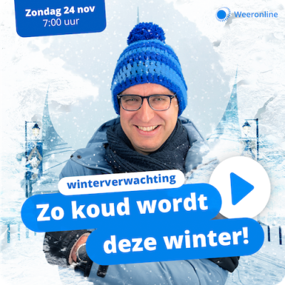 Weeronline aankondiging winterverwachting 2024-2025