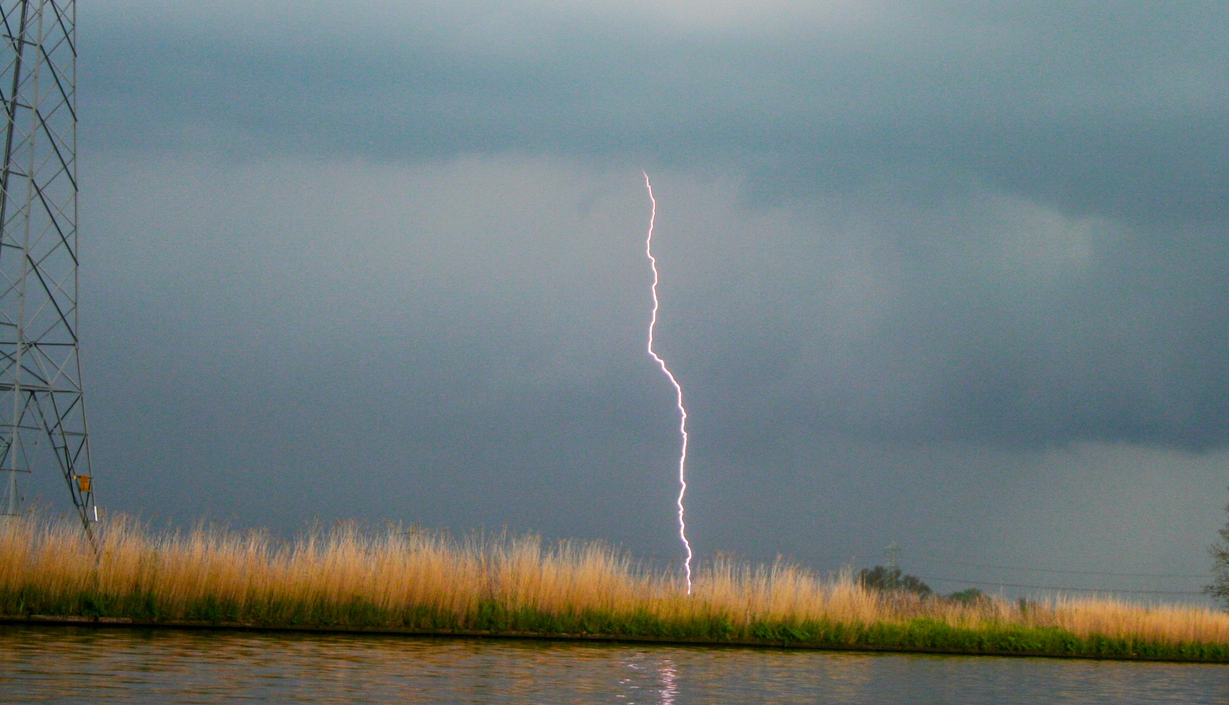 Onweer, bliksem
Foto: M. Houben