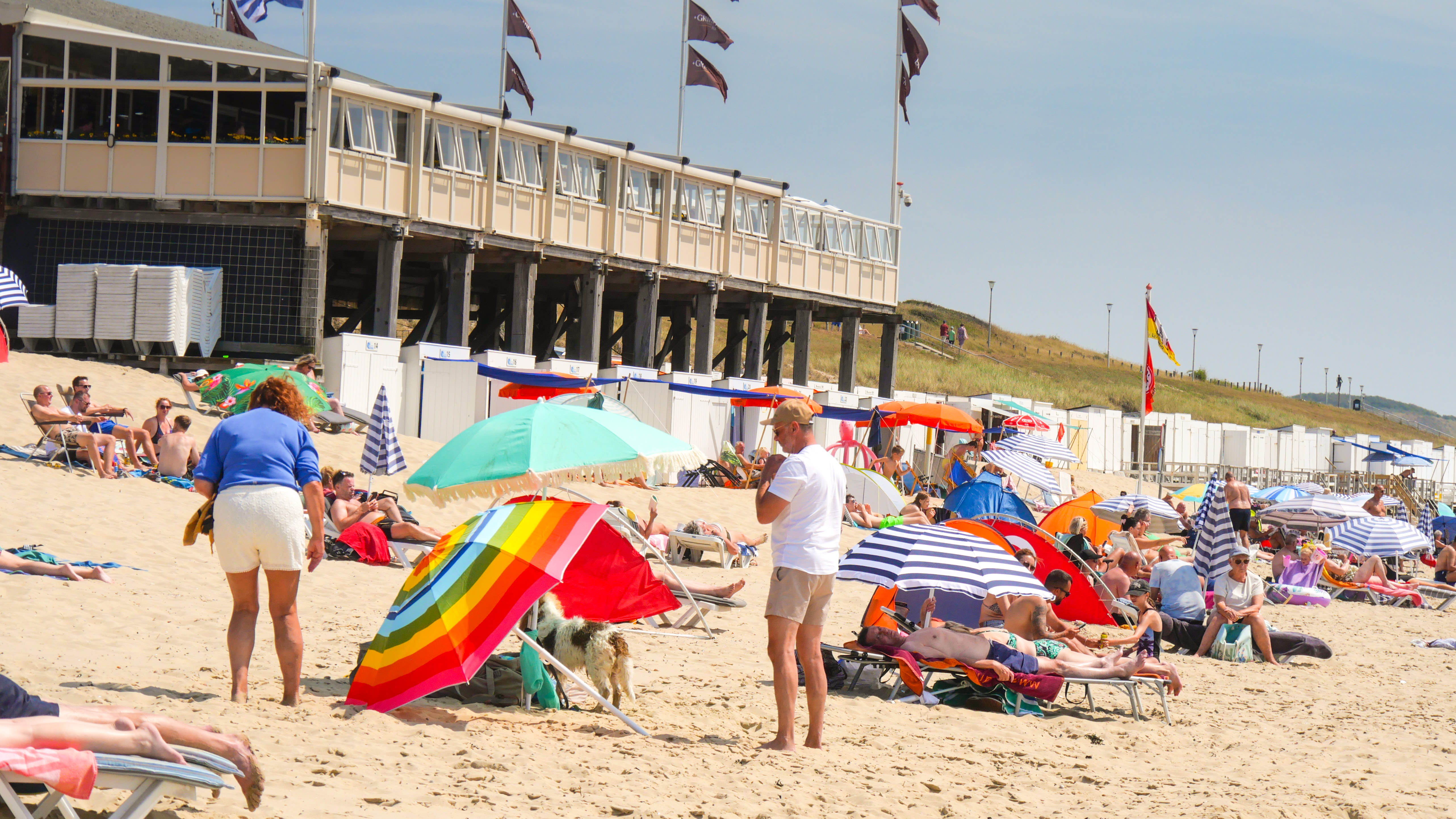 Ook in augustus wordt het lekker strandweer. Foto: Jos Hebben