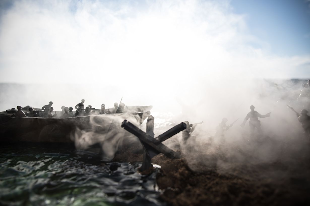 D-day. Photo : Adobe Stock / zef art (générée par IA)