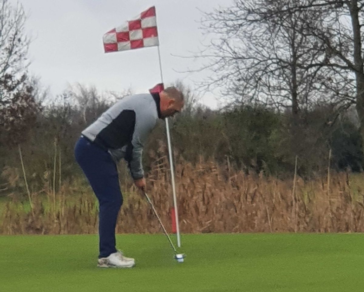 Wind de onzichtbare hindernis van het golfspel