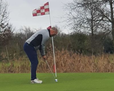 Wind de onzichtbare hindernis van het golfspel