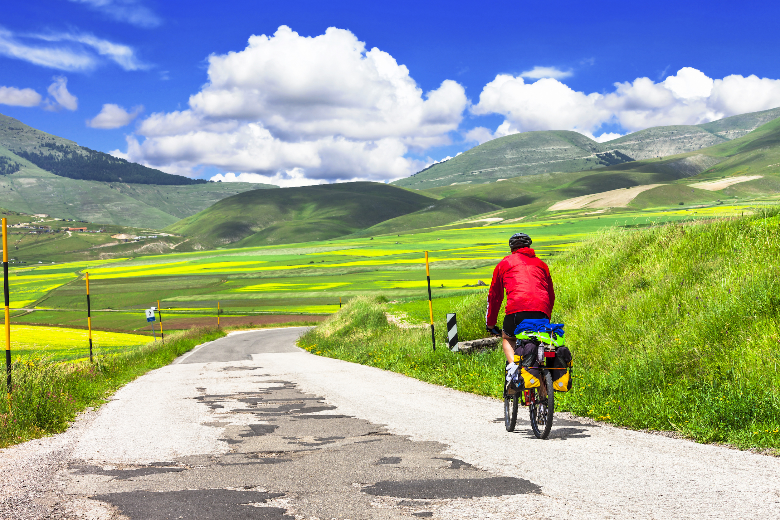 Stapelwolken - Fietstocht - Fietsweer - Buitenweer- Italië - Vakantieweer